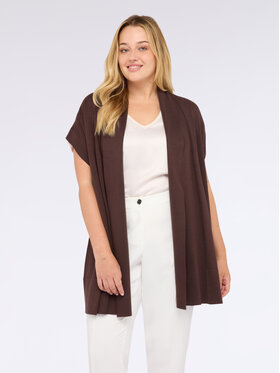 Fiorella Rubino Fiorella Rubino Cardigan M661L008035N022 Marrone Regular Fit