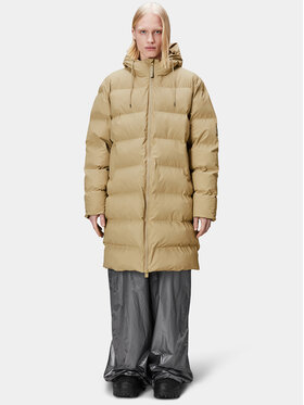 Rains Rains Kurtka zimowa 15130 Beżowy Regular Fit