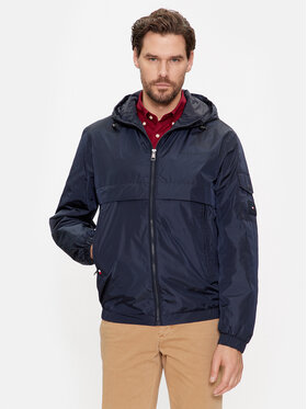 Tommy Hilfiger Tommy Hilfiger Μπουφάν μεταβατικό MW0MW31641 Σκούρο μπλε Regular Fit