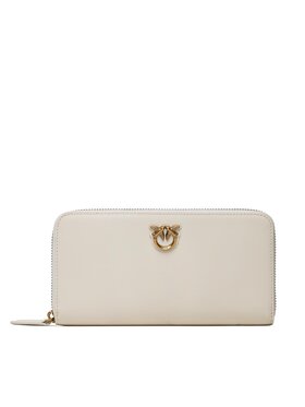 Pinko Pinko Velká dámská peněženka Ryder Zip Around PE 23 PCPL 100250 A0F1 Bílá