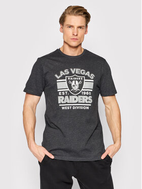 New Era New Era Tricou Las Vegas Raiders Graphic 12893039 Gri Regular Fit