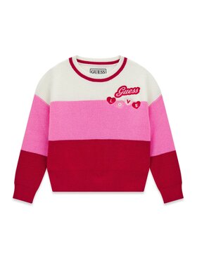 Guess Kids Guess Kids Svetr 183035 Růžová Classic Fit