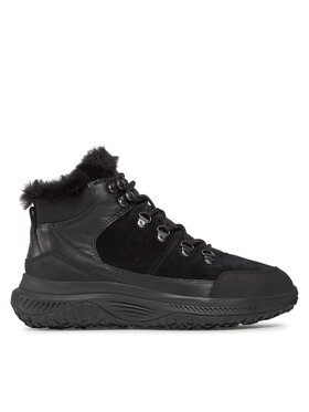 Geox Geox Sneakersy D Oliviera + Grip D36VNC 02232 C9999 Czarny