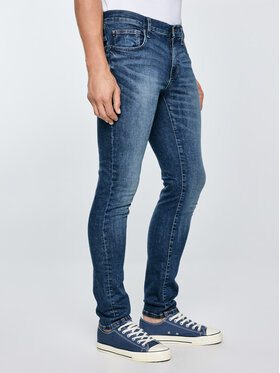 BIG STAR BIG STAR Jeansy NADER Niebieski Skinny Fit