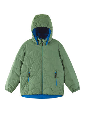 Reima Reima Vatovaná bunda Fossila 5100058B Zelená Regular Fit