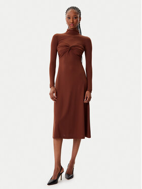 ARTIGLI ARTIGLI Coctailkleid ACAB003158 Braun Regular Fit