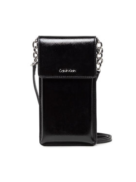 Calvin Klein Calvin Klein Etui na telefon Ck Must Phone Pouch Saffiano K60K610014 Czarny