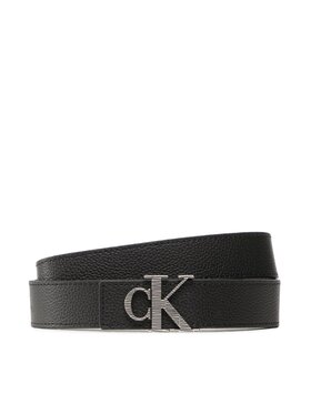 Calvin Klein Jeans Calvin Klein Jeans Sieviešu josta Mono Hardware Belt 30mm K60K610110 Melns