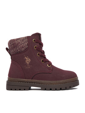 U.S. Polo Assn. U.S. Polo Assn. Polacchine EO-VLAD001K/GYT1-BOR003 Bordeaux