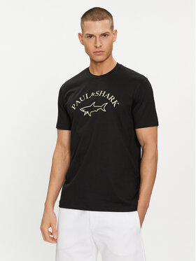 Paul&Shark Paul&Shark Футболка 24411032 Чорний Regular Fit