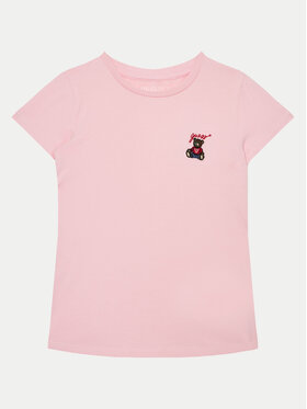 Guess Guess Tričko J5RI44 J1314 Ružová Regular Fit