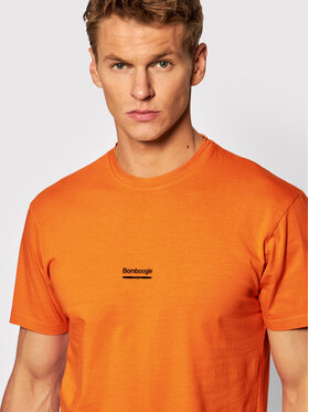 Bomboogie Bomboogie T-Shirt TM 7220 T JORI Pomarańczowy Regular Fit
