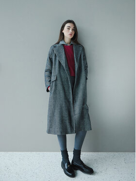 Robe di Kappa Robe di Kappa Cappotto di transizione Jeannie 62123UW Nero Regular Fit