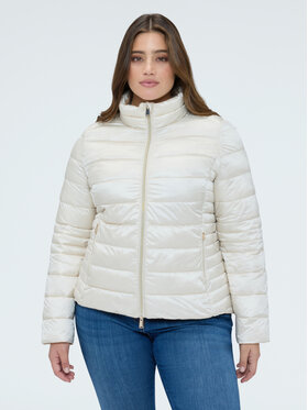 Fiorella Rubino Fiorella Rubino Kurtka puchowa F028T001459N011 Biały A-Line Fit