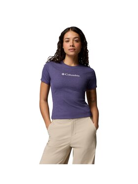 Columbia Columbia T-Shirt 210369 Fioletowy Regular Fit
