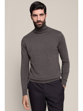 Lancerto Lancerto Sweter Jesse SW073226000052 Brązowy Regular Fit