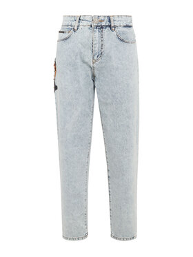 PHILIPP PLEIN PHILIPP PLEIN Džínsy 7441 Modrá Mom Fit