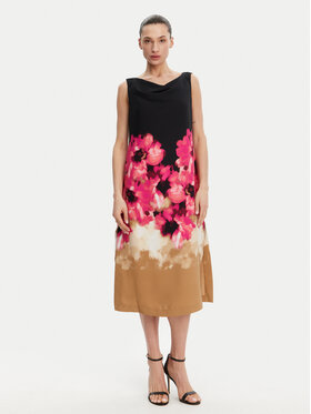 DKNY DKNY Коктейлна рокля DD4KH09C Черен Regular Fit