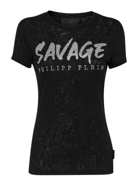 PHILIPP PLEIN PHILIPP PLEIN T-Shirt 1443 Černá Regular Fit