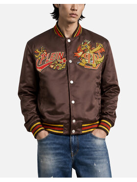 PHILIPP PLEIN PHILIPP PLEIN Bundy bomber 31144 Hnedá Regular Fit