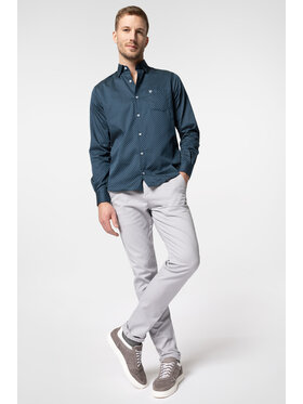 Próchnik Próchnik Chinosy PM1 SP082222000015 Szary Slim Fit