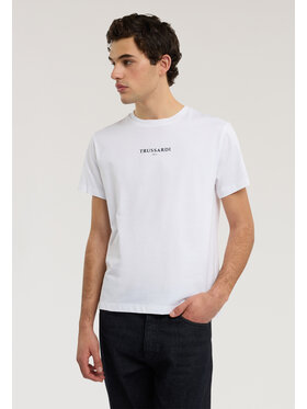 Trussardi Trussardi T-Shirt G0308000134N001 Biały Regular Fit