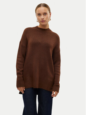 Vero Moda Vero Moda Džemper 10269229 Smeđa Loose Fit