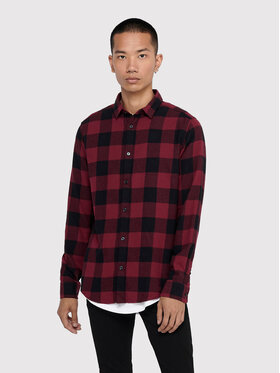 Only & Sons Only & Sons Särk Gudmund 22007112 Bordoopunane Slim Fit