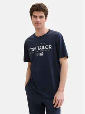 Tom Tailor Majica 1041871 Mornarsko Modra Regular Fit