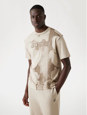 Guess Guess T-Shirt 176227 Beżowy Classic Fit