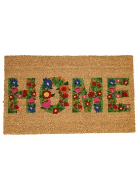 MIAhome MIAhome Wycieraczka wejściowa kokos HOME 45x75 cm Brązowy