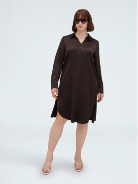 Fiorella Rubino Fiorella Rubino Sukienka wieczorowa 7038T001804N022 Brązowy Regular Fit