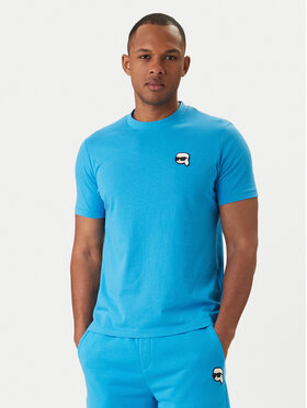 KARL LAGERFELD KARL LAGERFELD Тишърт 755710 562224 Син Regular Fit