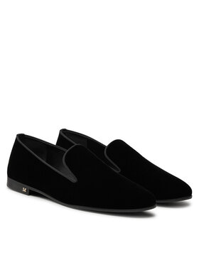 Max Mara Loaferice VELVETSLIPPER 2424526272600 Crna