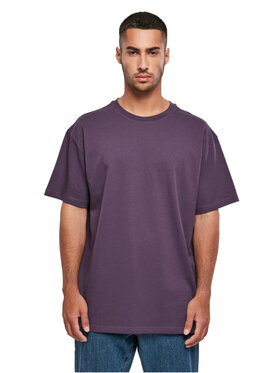 TeeShoppen TeeShoppen T-Shirt 'Oversized Collection' Fioletowy Oversize