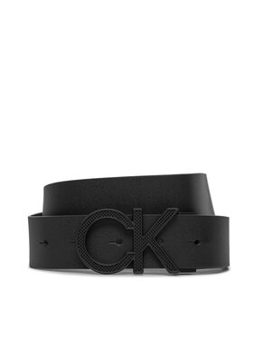 Calvin Klein Calvin Klein Pánský pásek Adj Ck Pique Metal 35Mm K50K511336 Černá