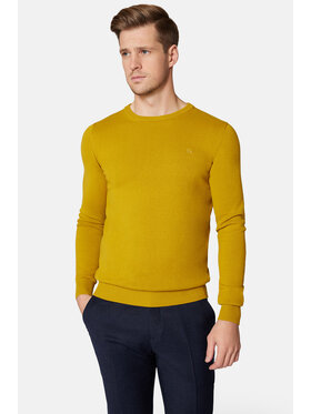 Lancerto Lancerto Sweter Morey SW073223000026 Żółty Regular Fit