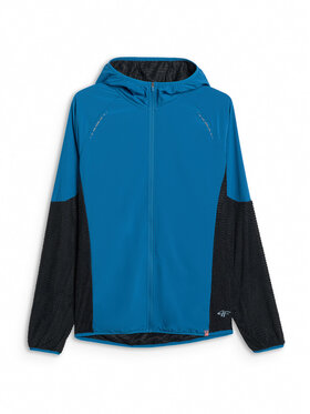4F 4F Bluza techniczna TRAIL RUNNING Granatowy Regular Fit