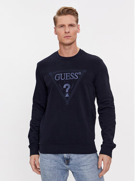 Guess Guess Bluză Stitched M4RQ15 KBK32 Bleumarin Regular Fit
