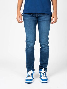 Pepe Jeans Pepe Jeans Jeansy PM201473VO74 Granatowy Slim Fit