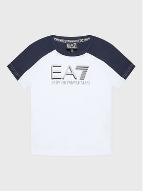 EA7 Emporio Armani EA7 Emporio Armani T-shirt 6LBT64 BJ02Z 1100 Bianco Regular Fit