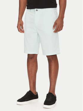 BOSS BOSS Pantalon scurți din material Chino-Slim-Shorts 50536723 Albastru celest Regular Fit