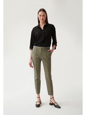 TATUUM TATUUM Spodnie materiałowe JAKINA Khaki Straight Fit