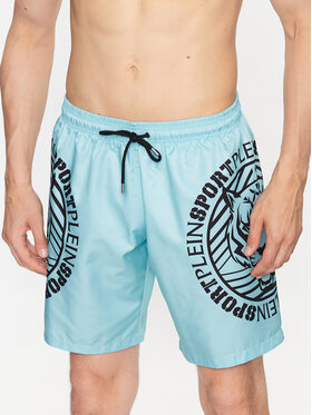 Plein Sport Plein Sport Plavecké šortky Tiger SACC MMX0050 SXV005N Zelená Regular Fit