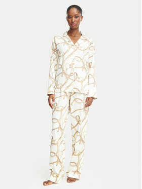 LAUREN RALPH LAUREN LAUREN RALPH LAUREN Πιτζάμα ILN92536 Κρεμ Regular Fit