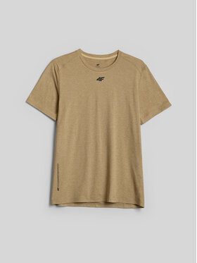 4F 4F Koszulka techniczna GOLDEN WARRIOR Złoty Regular Fit