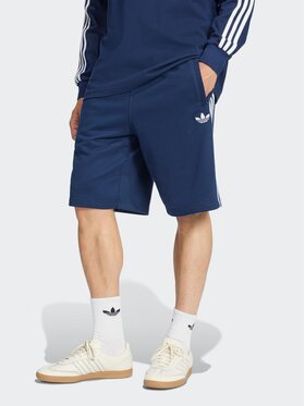 adidas adidas Szorty materiałowe 159264 Błękitny Regular Fit