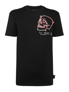 PHILIPP PLEIN PHILIPP PLEIN Tričko 22851 Čierna Regular Fit