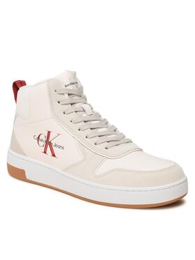 Calvin Klein Jeans Superge Basket Cupsole Irreg Lines YM0YM00612 Écru