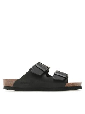 Genuins Genuins Шльопанці Hawaii G104365 Чорний
